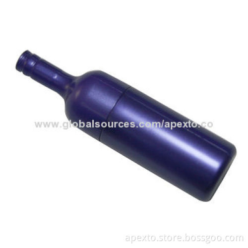 Bottle-shaped USB Flash Drive, Customized Packaging Types/Logos Accepted, 256MB to 32GB Capacity